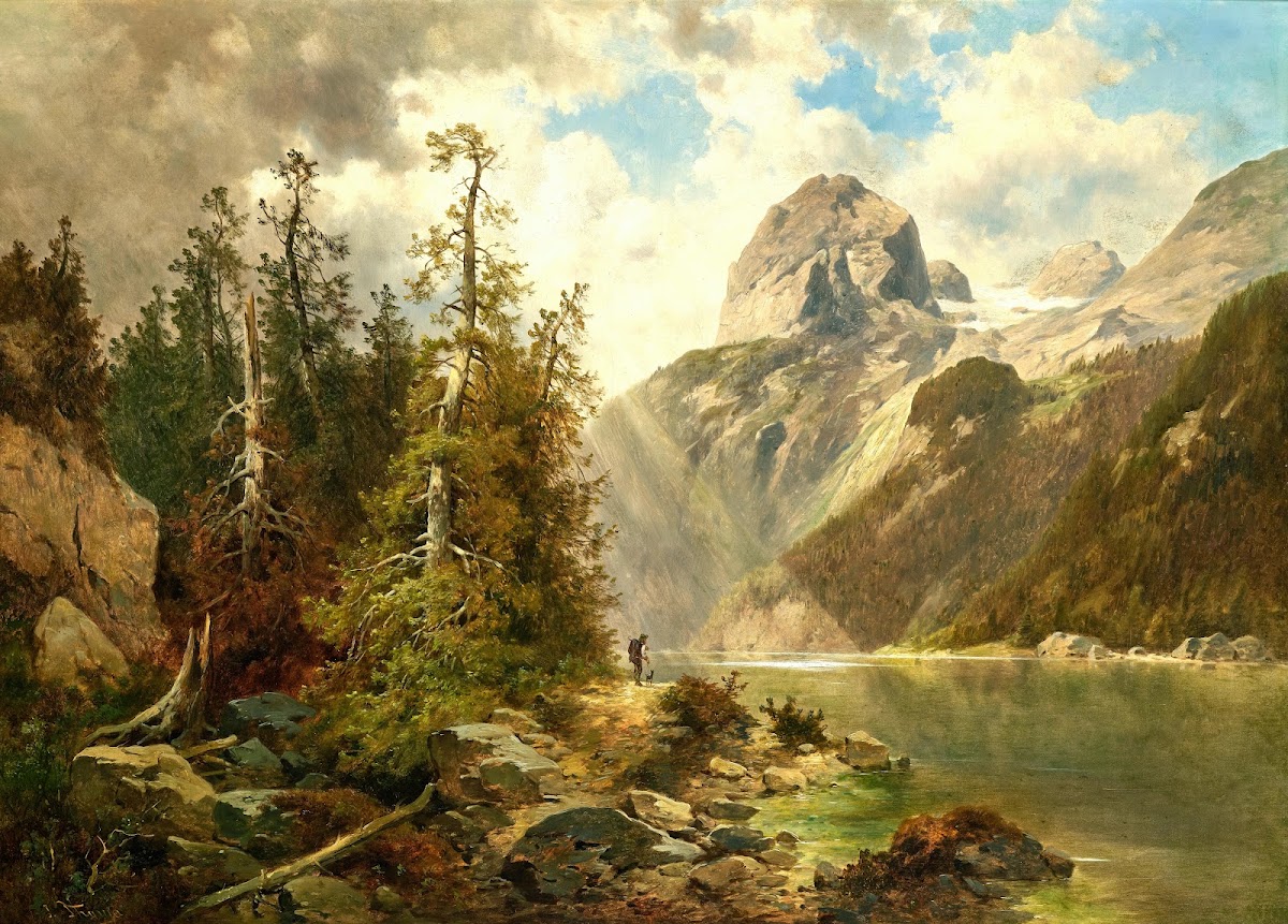 Die Mühlsturzhörner mit Hintersee