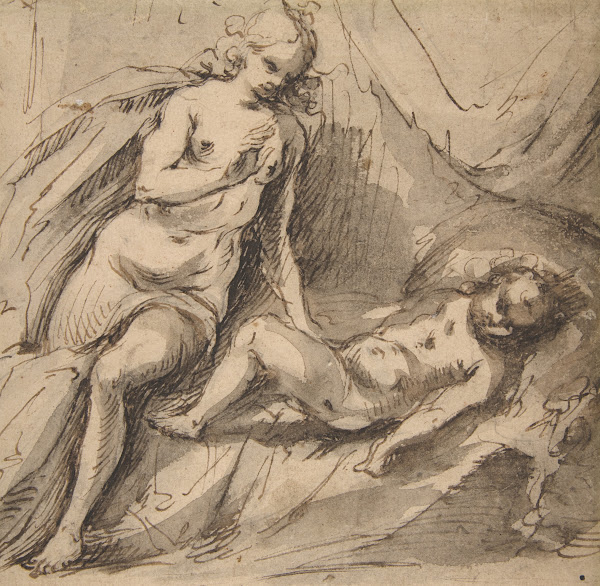 Venus And Sleeping Cupid 16001625