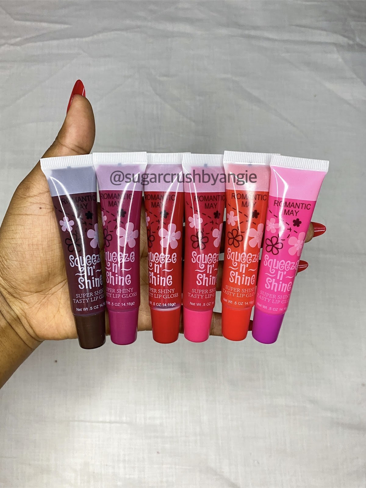 Squeeze & Shine Lip Glosses (colored)