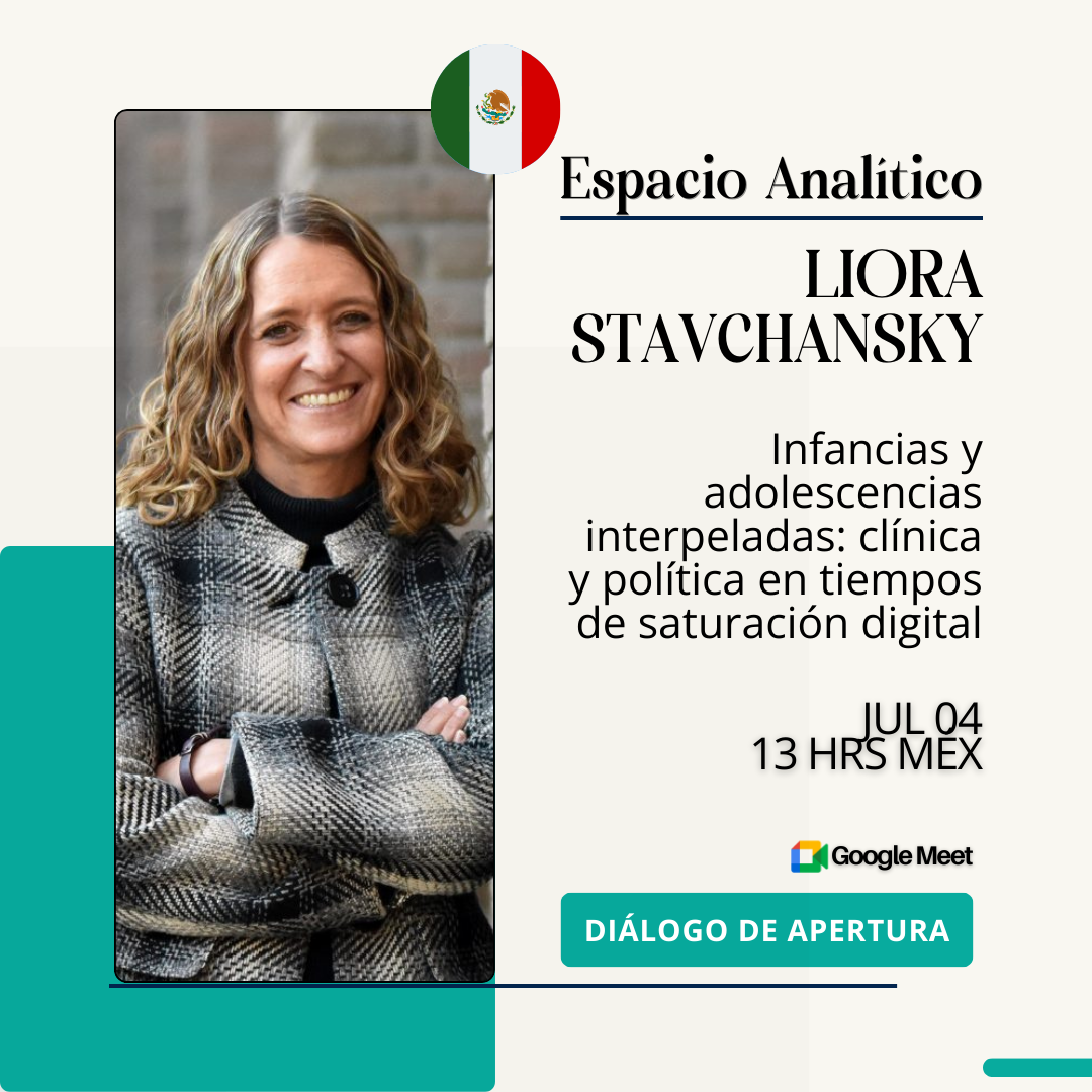 Flyer del curso con Liora Stavchansky