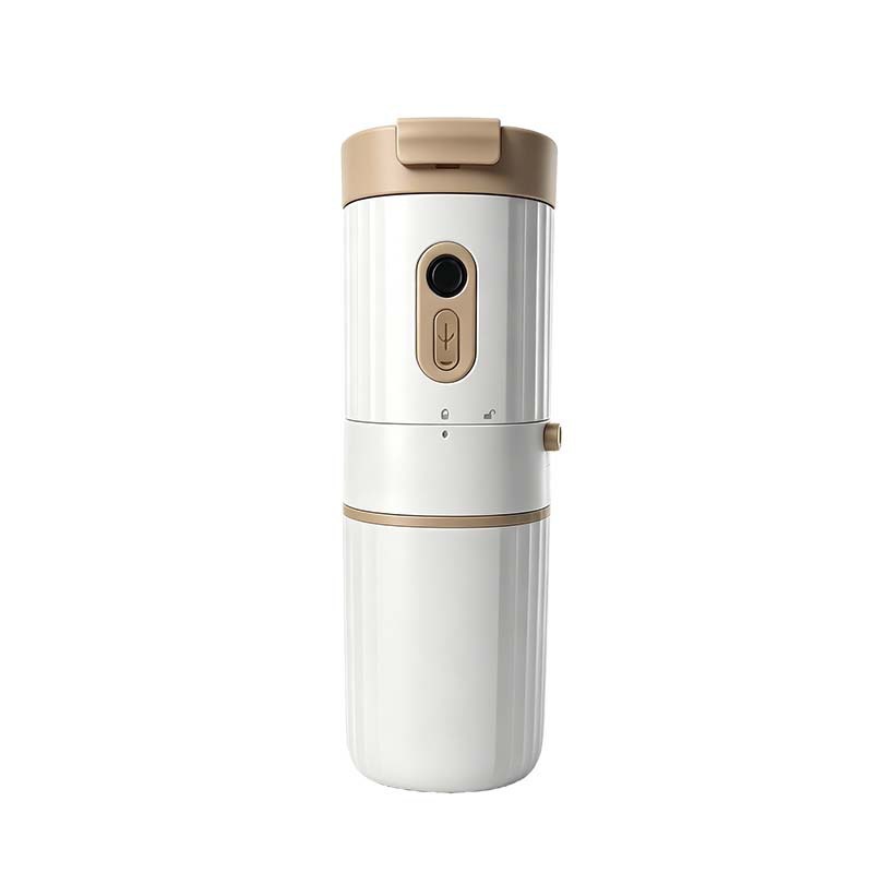 Portable coffee machine with grinder, 250 ml