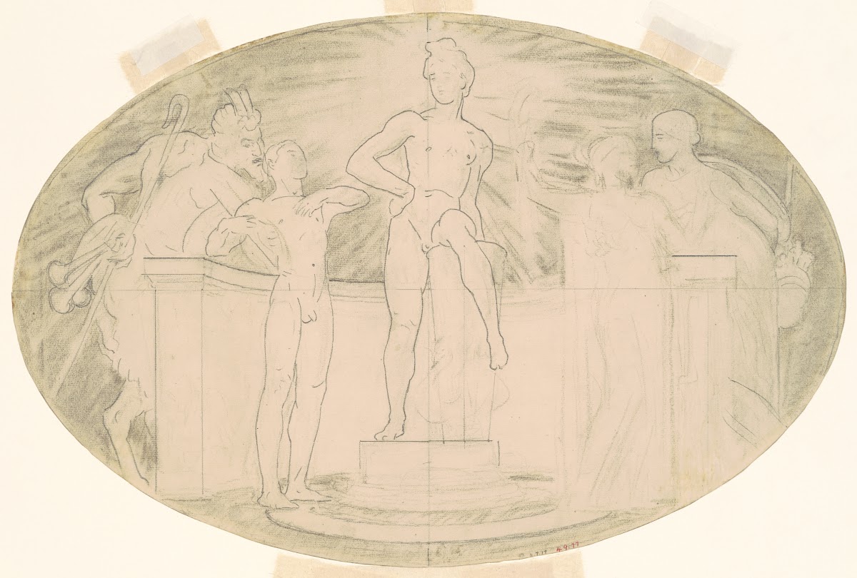 Study for Classic and Romantic Art c 1921