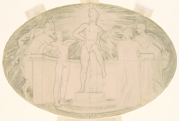 Study for Classic and Romantic Art c 1921