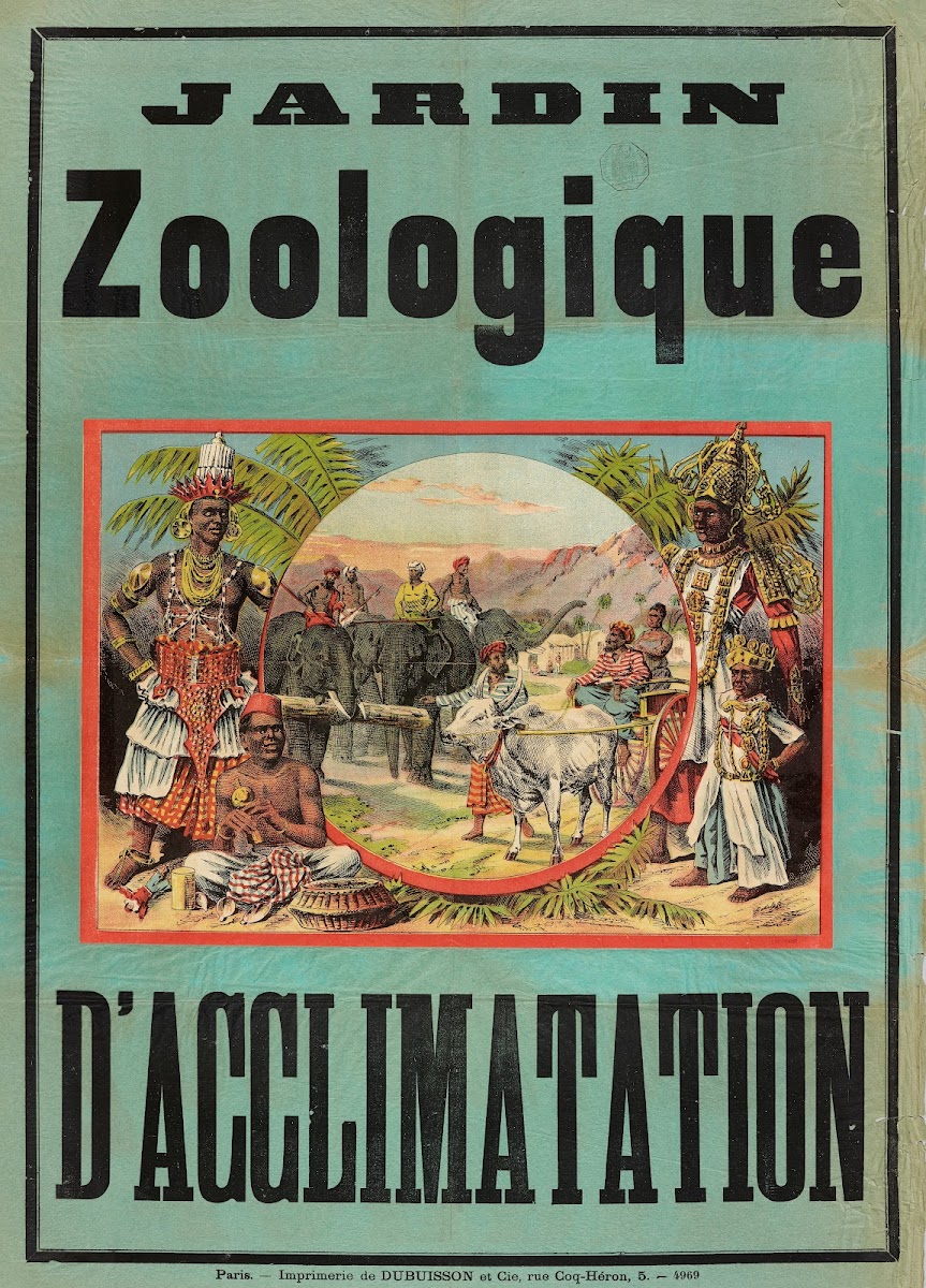 Jardin Zoologique Dacclimatation 1883 1886