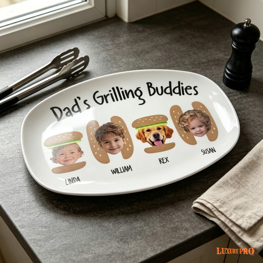 Oval Tray With Base