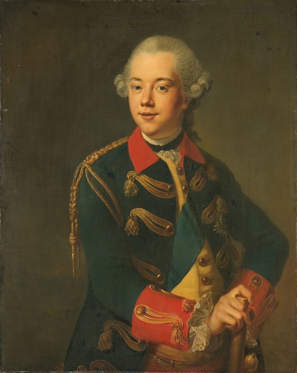 Portrait of William V Prince of Orange Nassau 1763   1776