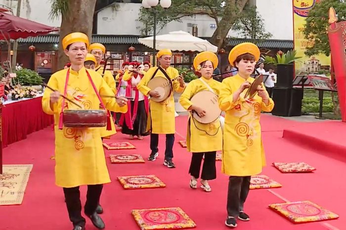 Lễ kỷ niệm ngày sinh Đức Thánh Huyền Thiên Trấn Vũ - Đài Phát thanh và truyền hình Hà Nội