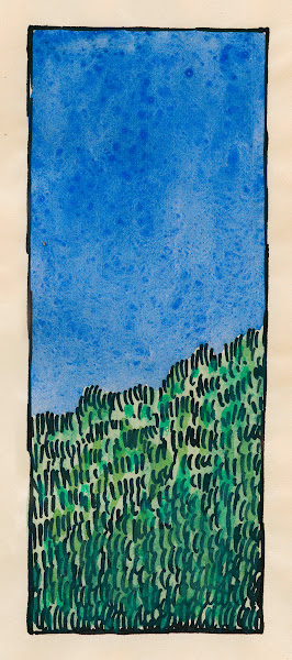 Komposition aus Pflaster und Wiese II 1924