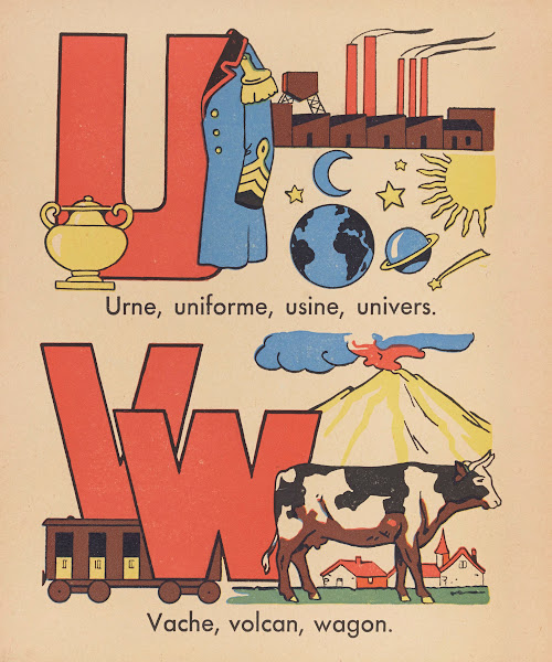 A B C à colorier Pl22 1938