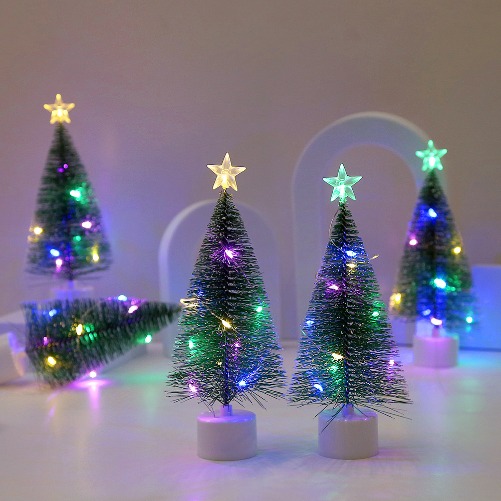 LED-Weihnachtsbaum mit Farbwechsel, 17 cm