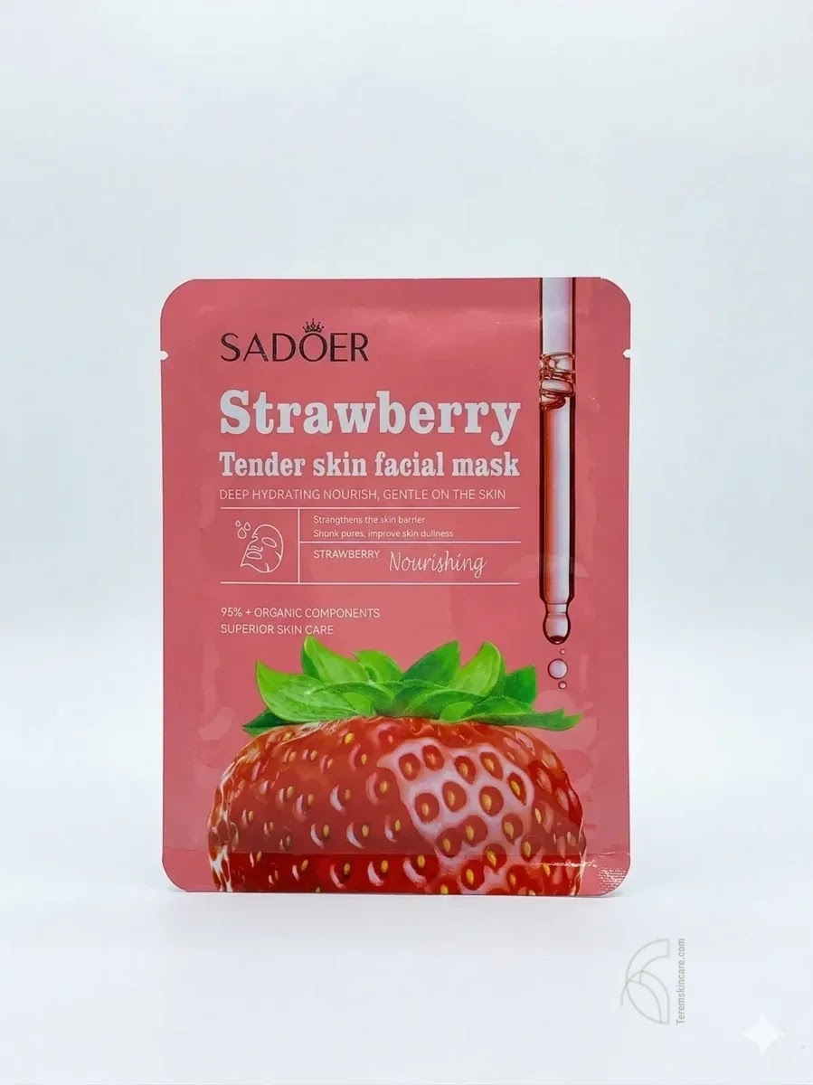 Sadoer Tender Strawberry Tender Skin Facial Mask