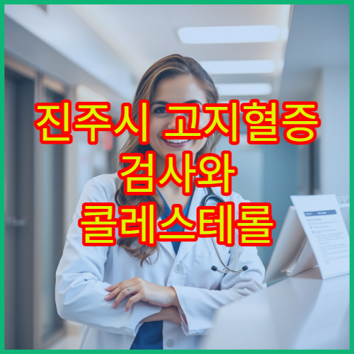 진주시 고지혈증 검사와 콜레스테롤 관리 치료 병원 안내