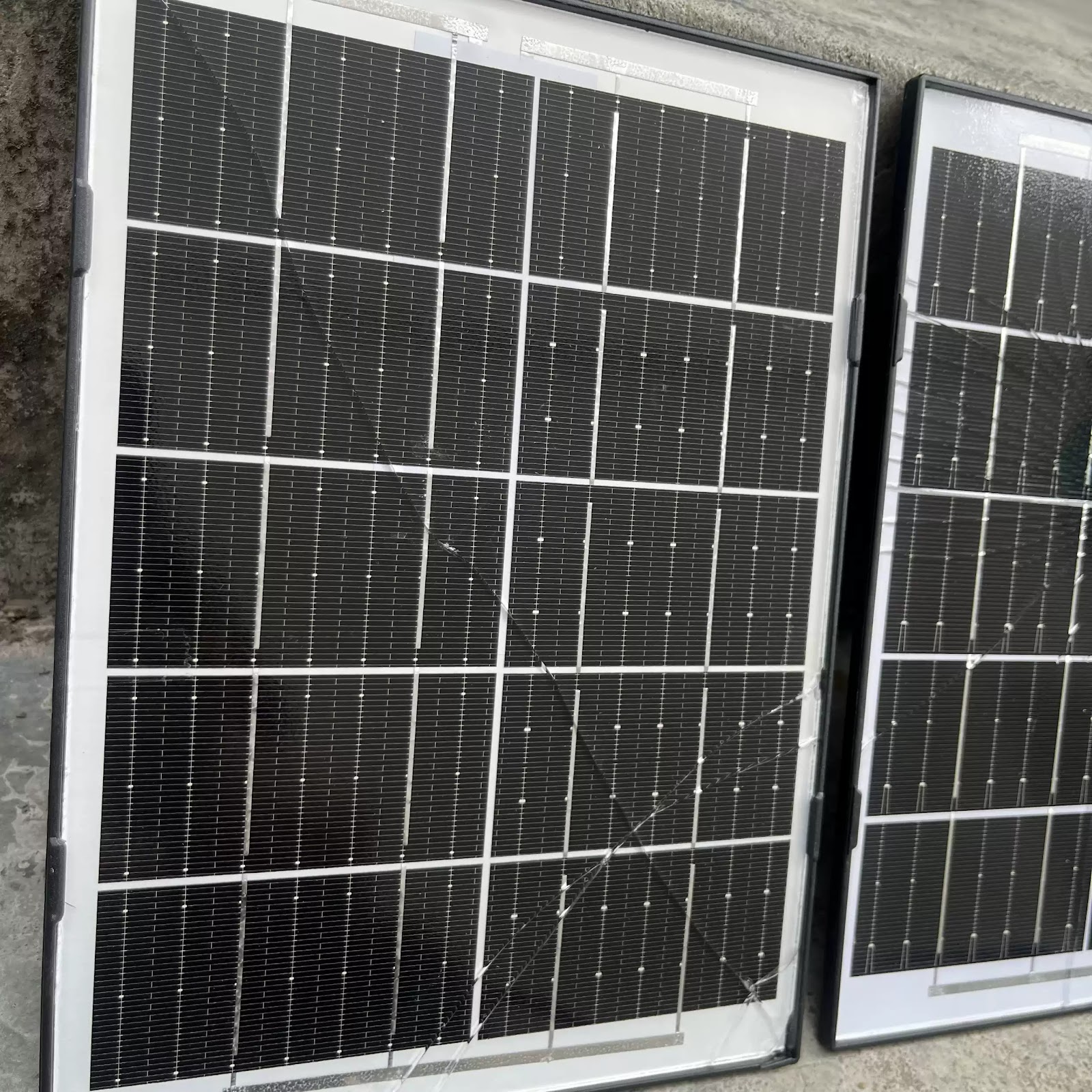 Broken 8W 5V Solar Panel but still Chargable for phone and powerbank