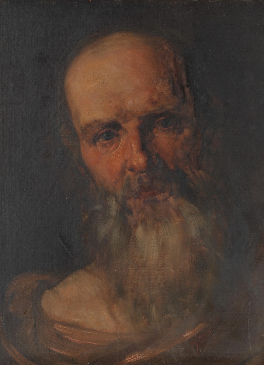 Portrait of an elderly man