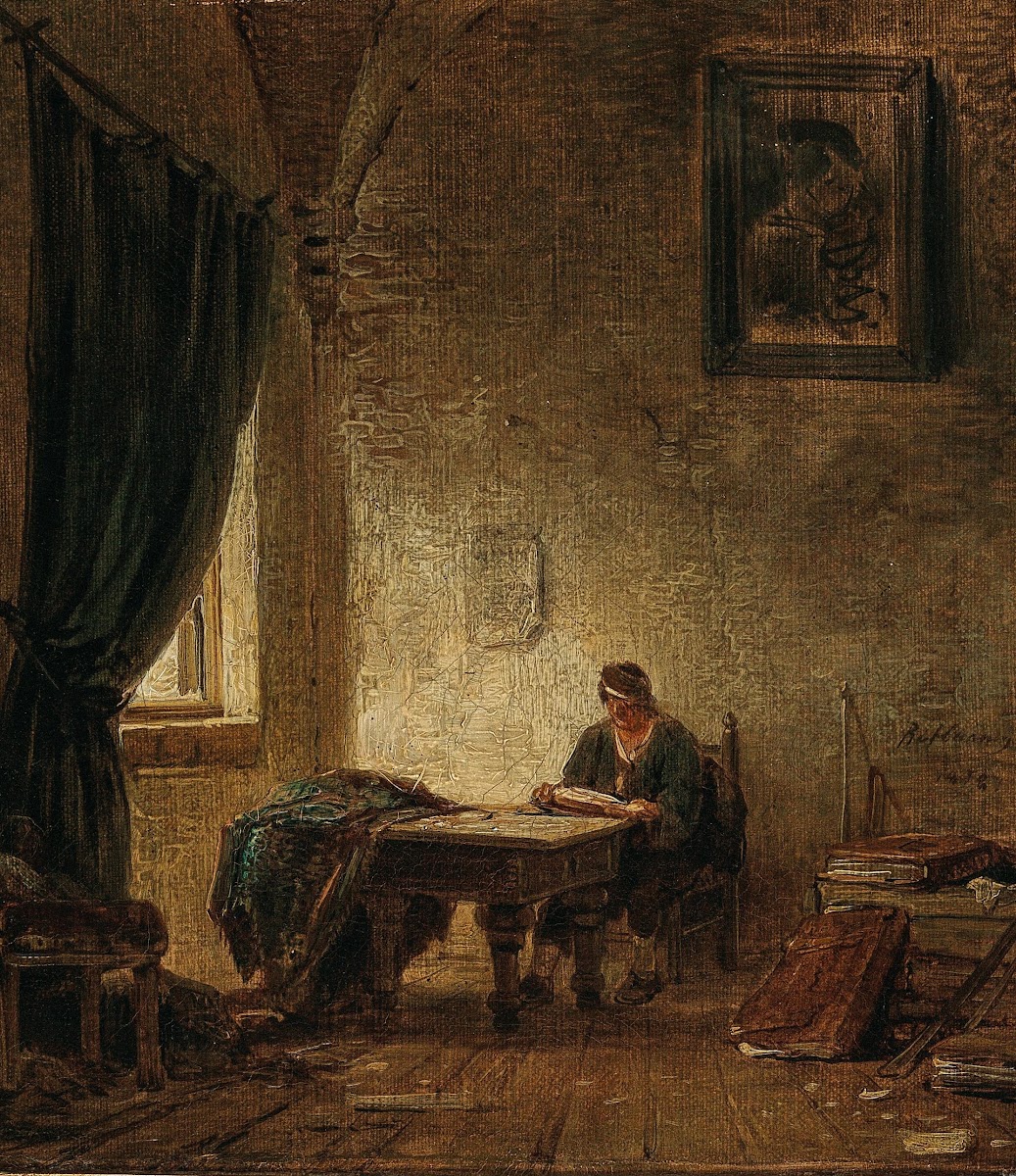 In The Study 1852