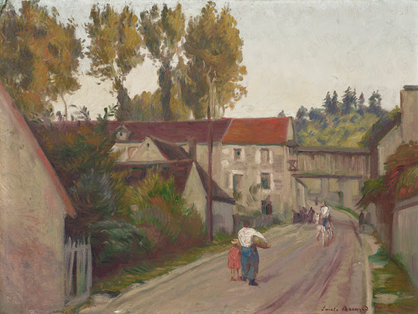 Vue de tonnerre ou Le moulin denfer 1904