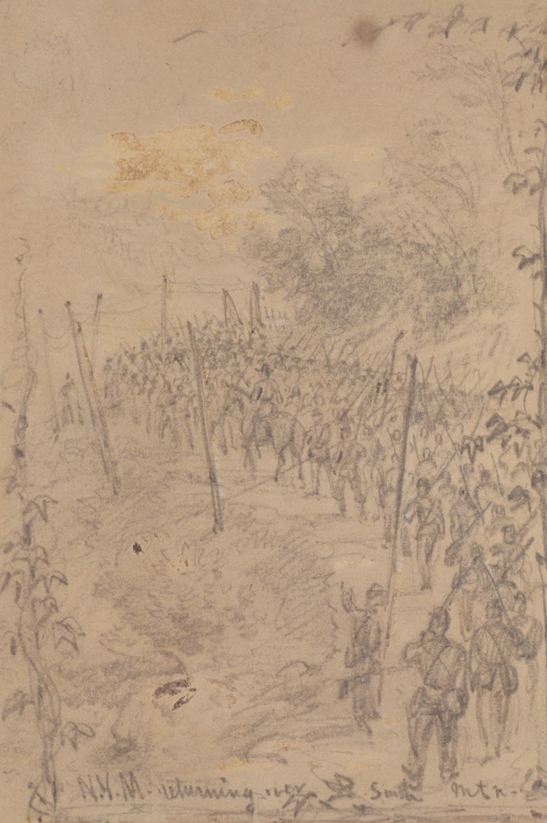 NYM returning over South Mtn 1863