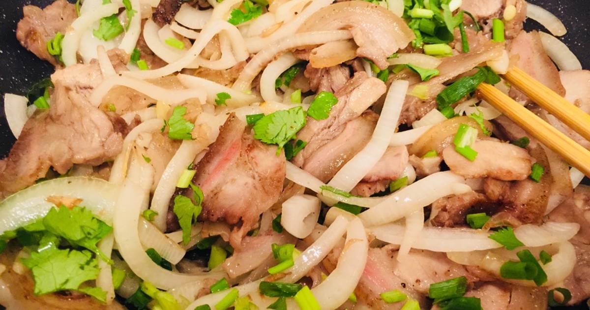 Heo rừng Việt hành tây Nhật