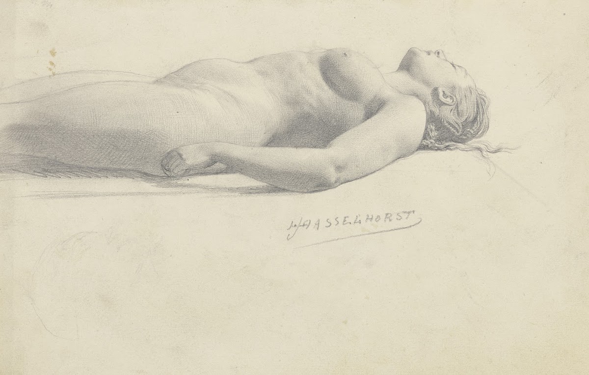Reclining female nude