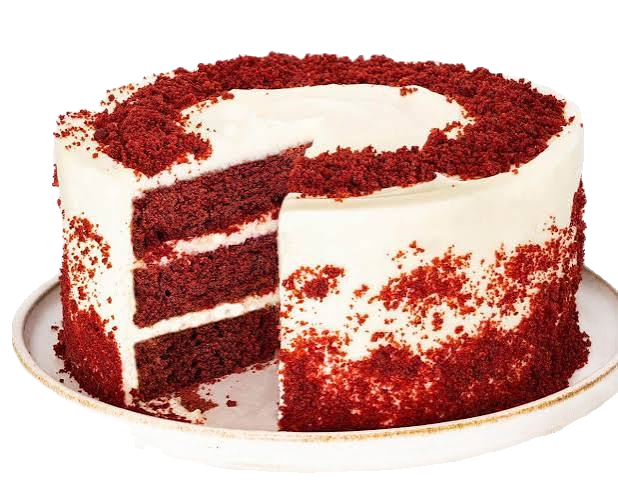 Eggless Red Velvet Cake