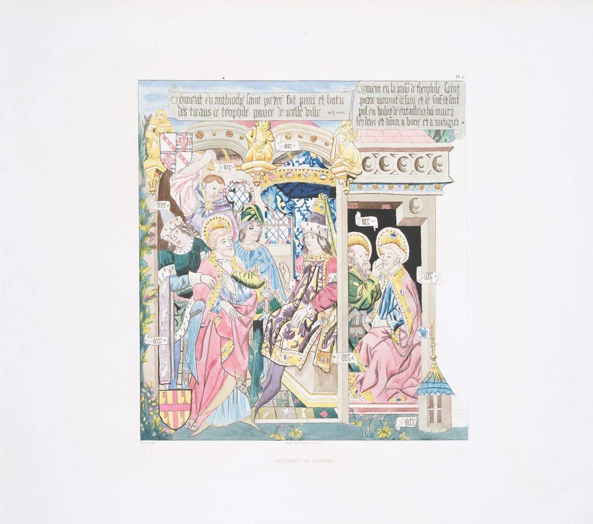 Tapisseries de Beauvais 1838