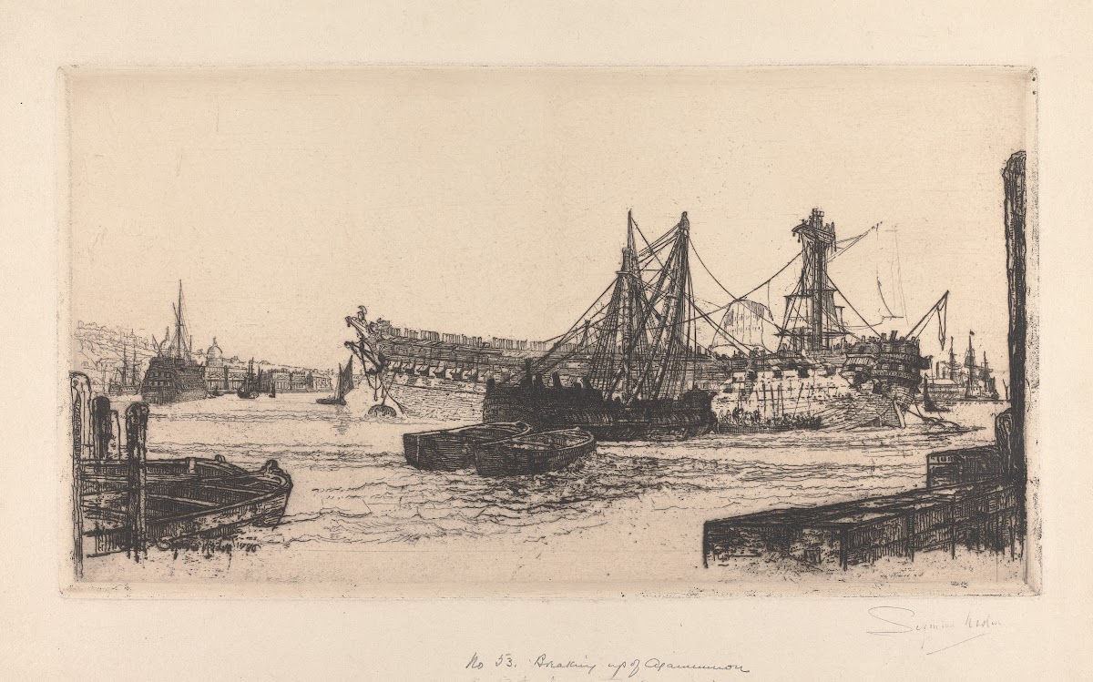 The Breaking Up of the Agamemnon no 2 after 1880