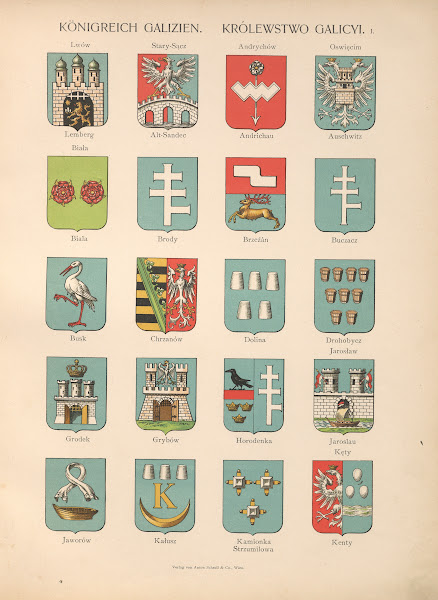 Königreich Galizien Krôlewstwo Galicyi I 1904