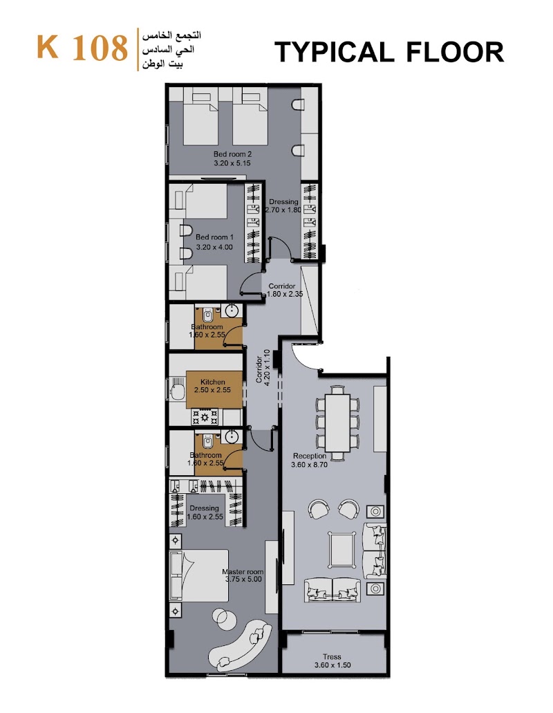 K108 floor plan