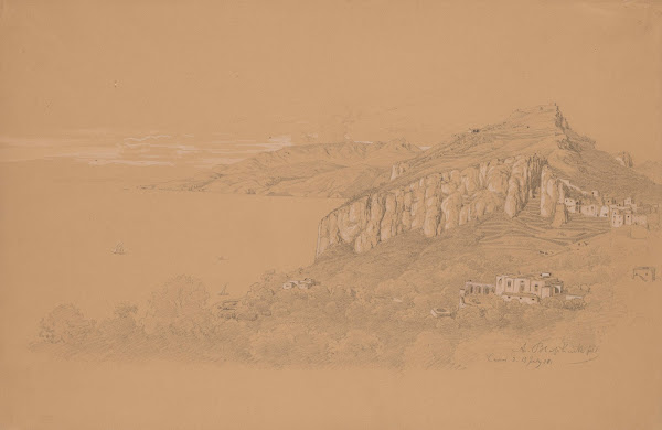 Rocky Coast of Capri 1858
