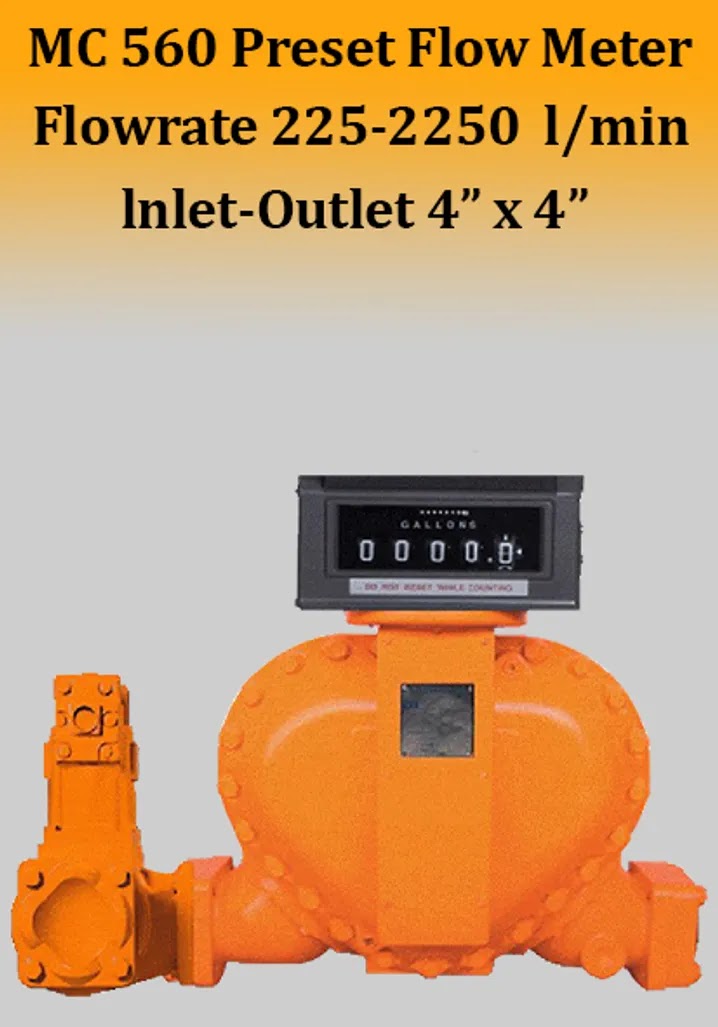 MC 560 Preset Flow Meter