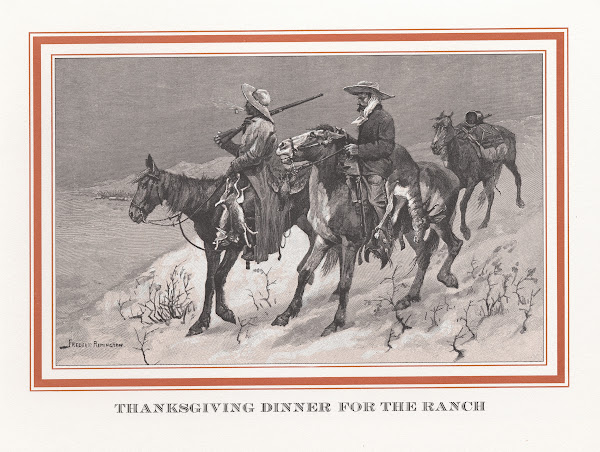 Thanksgiving dinner for the ranch