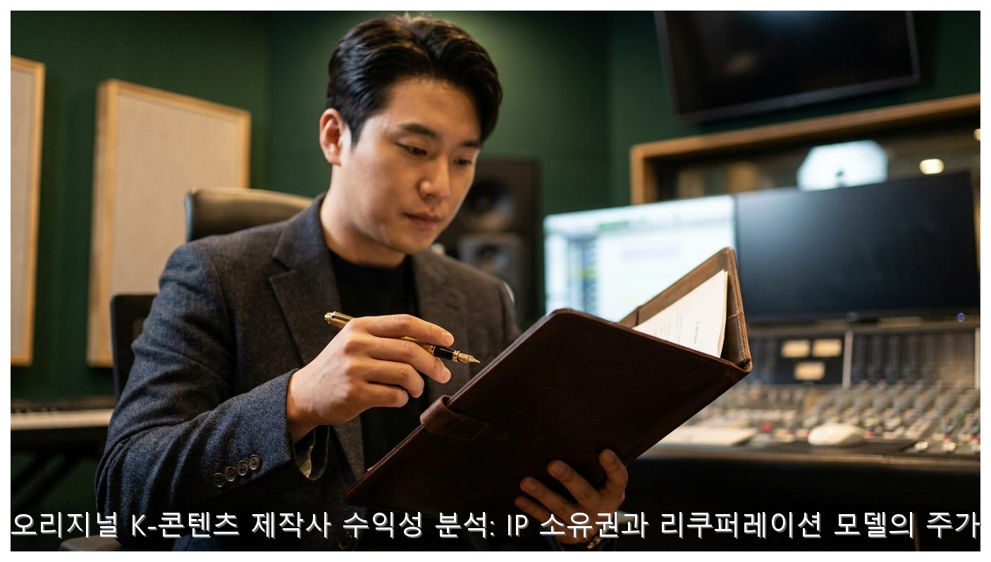 넷플릭스 1위에도 K-콘텐츠 주가 폭락하는 진짜 이유 핵심 안내 및 분석 인포그래픽 (2)