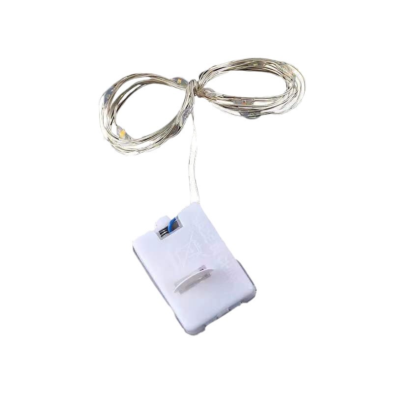 LED string lights with battery box for decorations