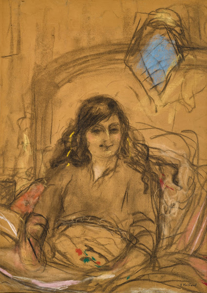 Etude pour Le portrait de la Comtesse Anna de Noailles 1931