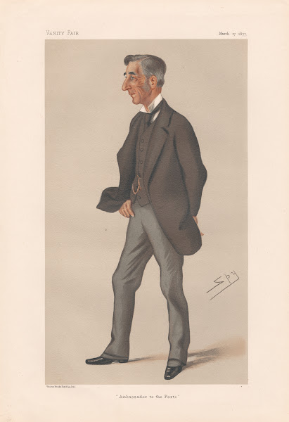 Ambassador to the Porte  The Rt Hon Sir Henry George Elliot 17 March 1877 1877