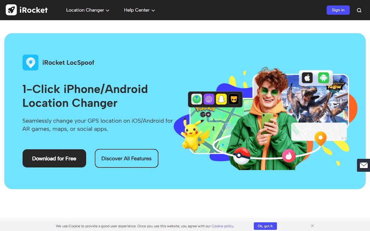 Captura de iRocket iCreaVoice