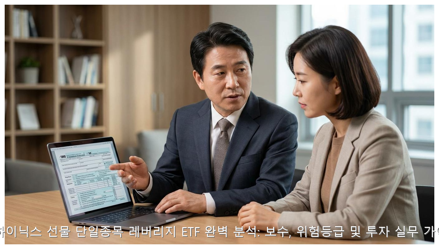 SK하이닉스 선물 단일종목 레버리지 ETF 완벽 분석: 보수, 위험등급 및 투자 실무 가이드 핵심 안내 및 분석 인포그래픽 (8)