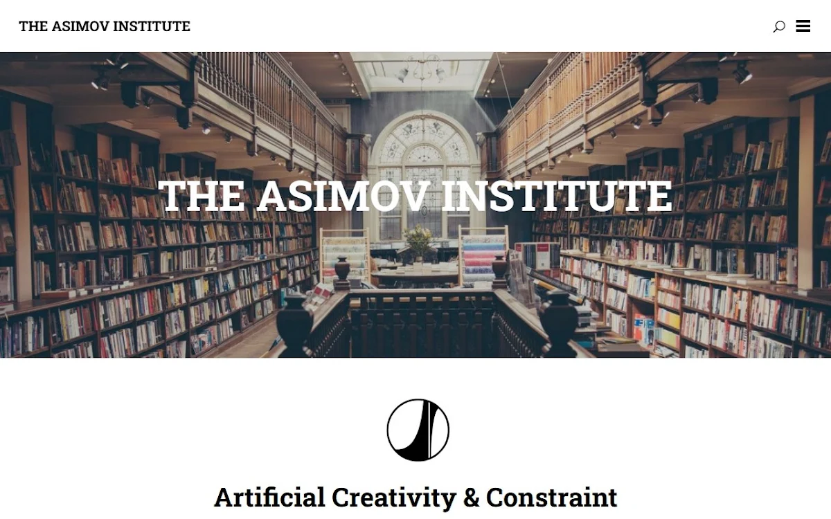 Captura de asimovinstitute.org