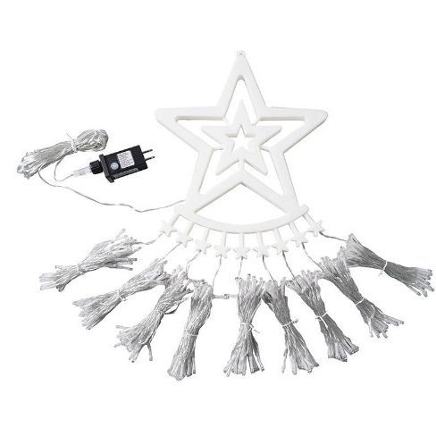 LED Star Waterfall String Light