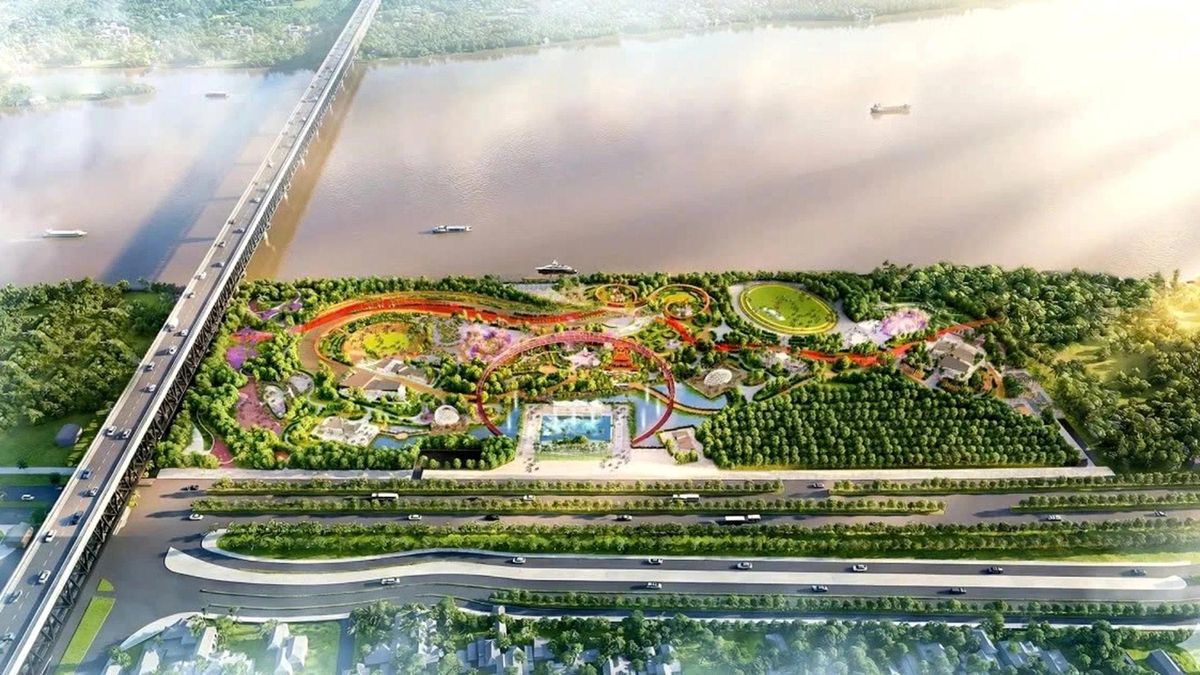 Hà Nội triển khai xây dựng công viên đầu tiên ven sông Hồng - Đài Phát thanh và truyền hình Hà Nội