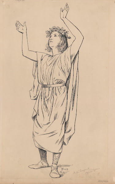 Design for Frohs costume 1896