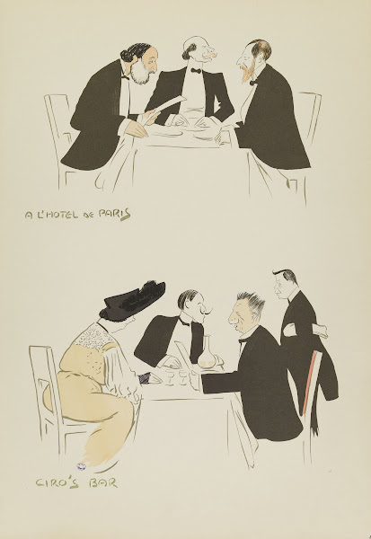 A LHotel de Paris Ciros Bar 1909