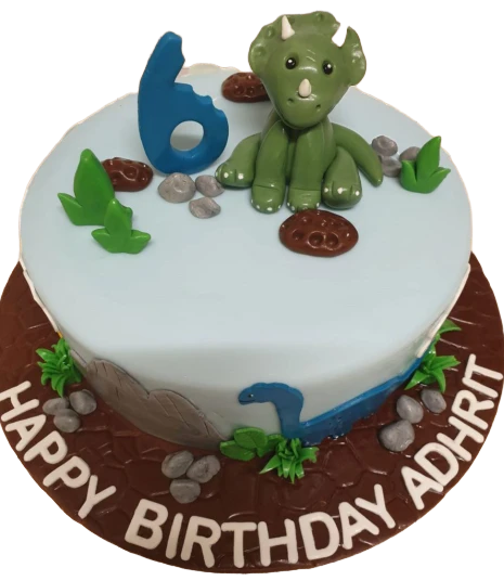 Dinosaur Themed Birthday Cake CB-NC003