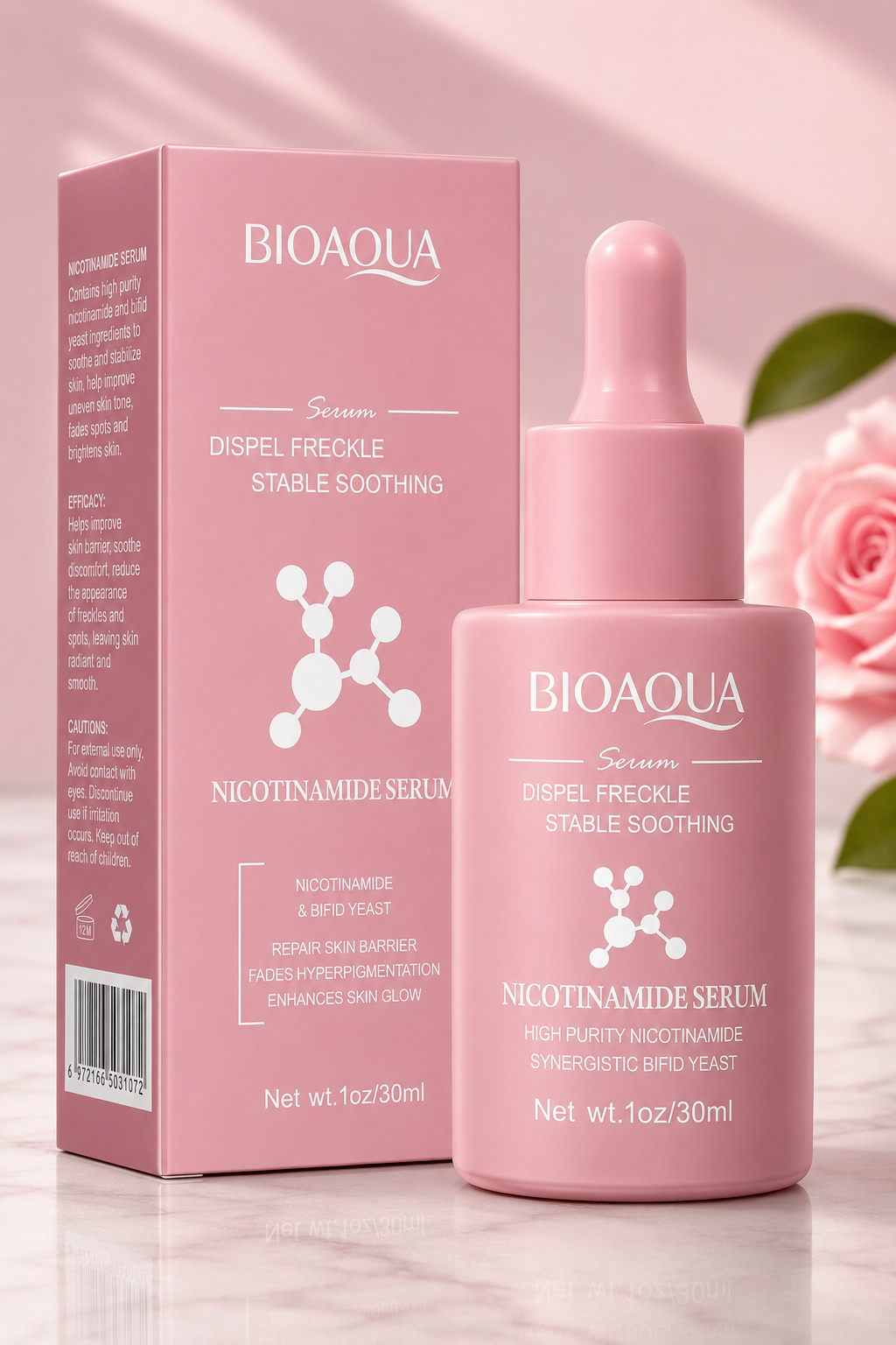 BIOAQUA Nicotinamide Serum (Dispel Freckle Stable Soothing)