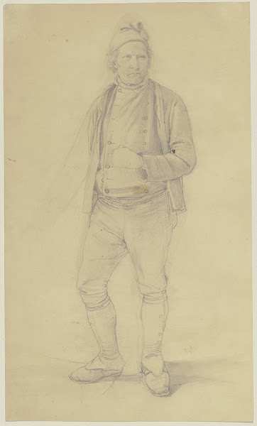 Stehender Bauer mit Zipfelmütze