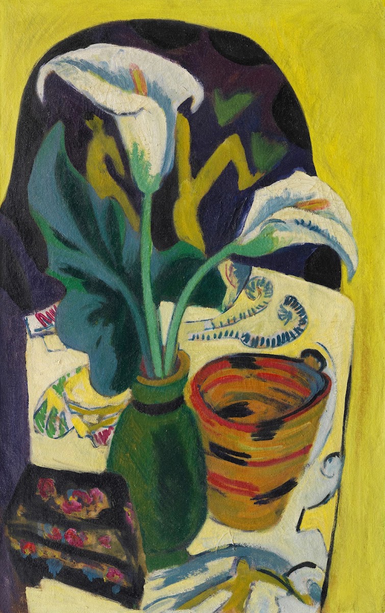 Stilleben mit Kalla 1911 1920
