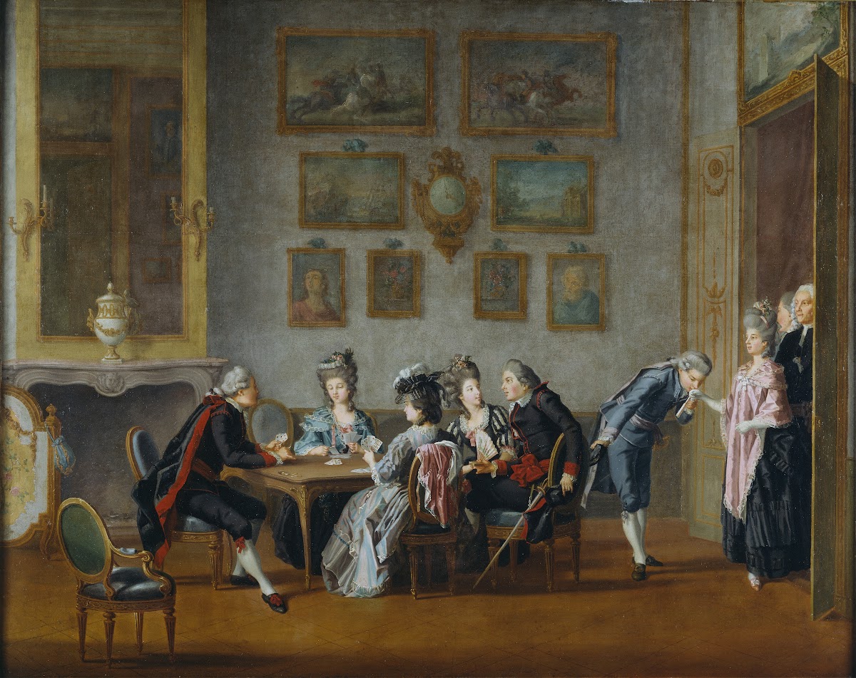 Card Party in the Home of Elis Schröderheim