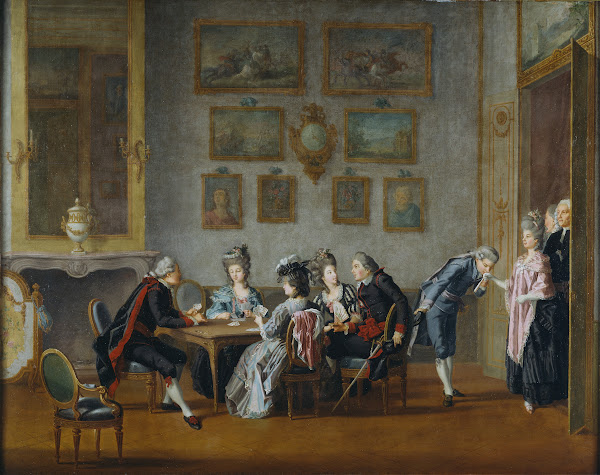 Card Party in the Home of Elis Schröderheim