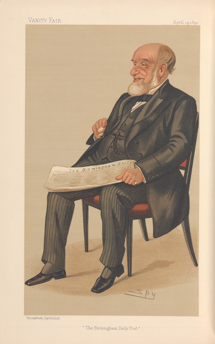 Newspapermen The Birmingham Daily Post Mr John Jaffray April 19 1890 1890
