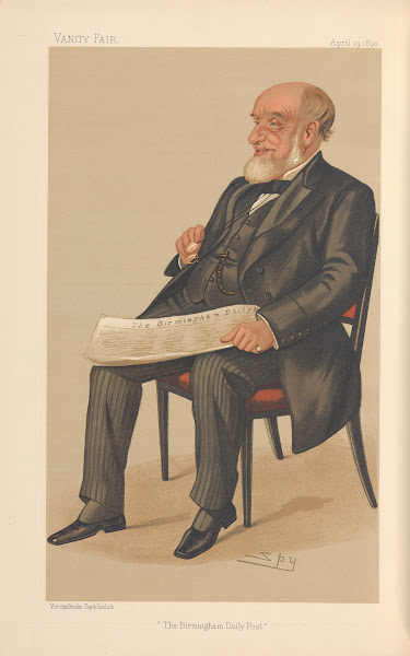 Newspapermen The Birmingham Daily Post Mr John Jaffray April 19 1890 1890